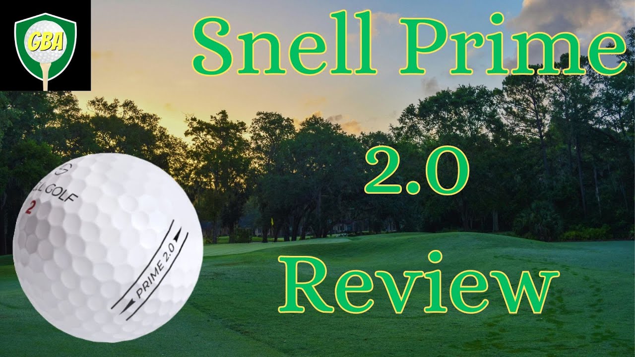 Snell Prime 2.0 Golf Ball Review