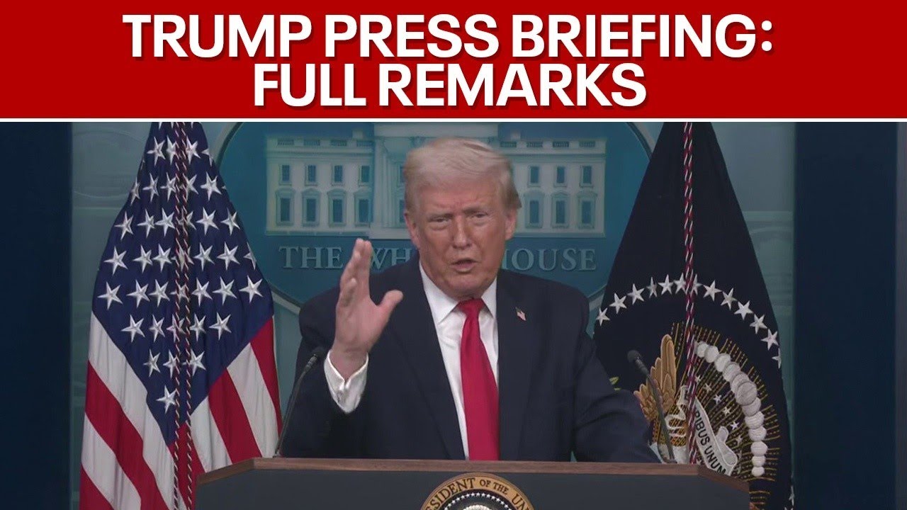 Trump looks back on first year of second term | FULL REMARKS