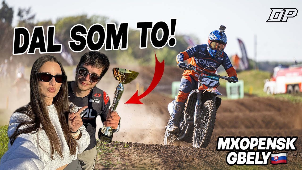 PRVÉ VÍŤAZSTVO V SEZÓNE 🤩 | MXOPENSK GBELY | MX VLOG | DP97