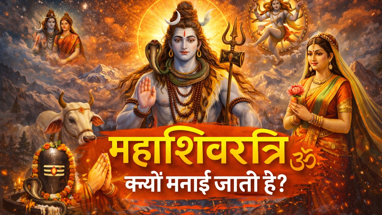 महाशिवरात्रि क्यों मनाई जाती है? | भगवान शिव की पूरी कथा #youtube #trending