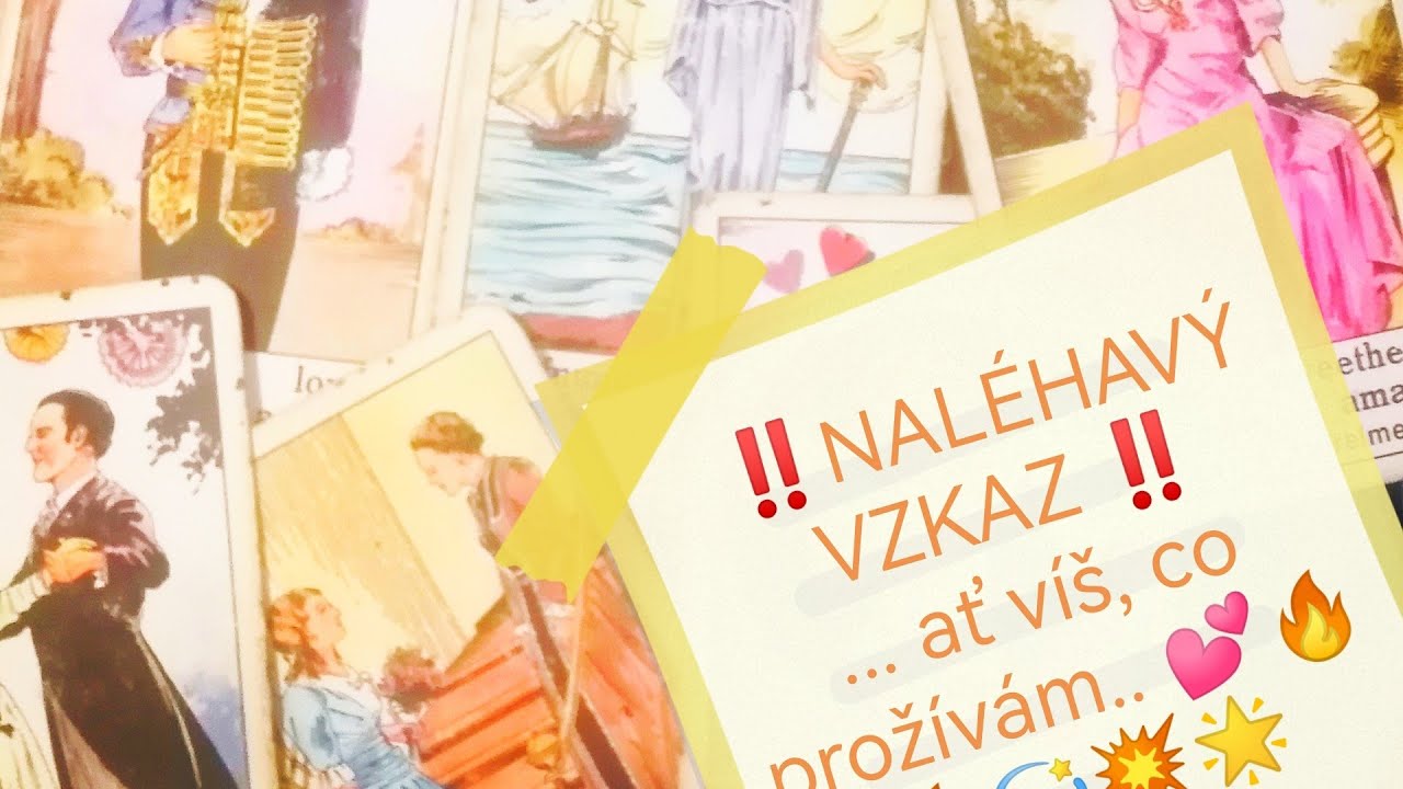 Výklad 🔮 ‼️Naléhavý vzkaz‼️💌 Bez kontaktu 👀🌞 Ať víš, co prožívám 💥🌟💕