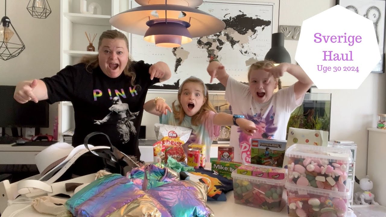 Mega Shopping HAUL fra Sverige