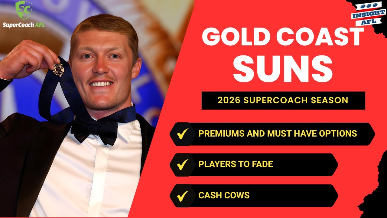 AFL SuperCoach 2026 | Голд Кост Санс | Предварительный обзор сезона
