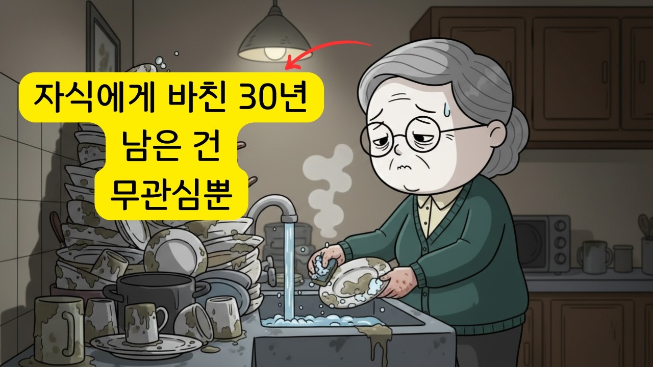 자식에게 평생 뒷바라지한 부모가 서운한 이유
