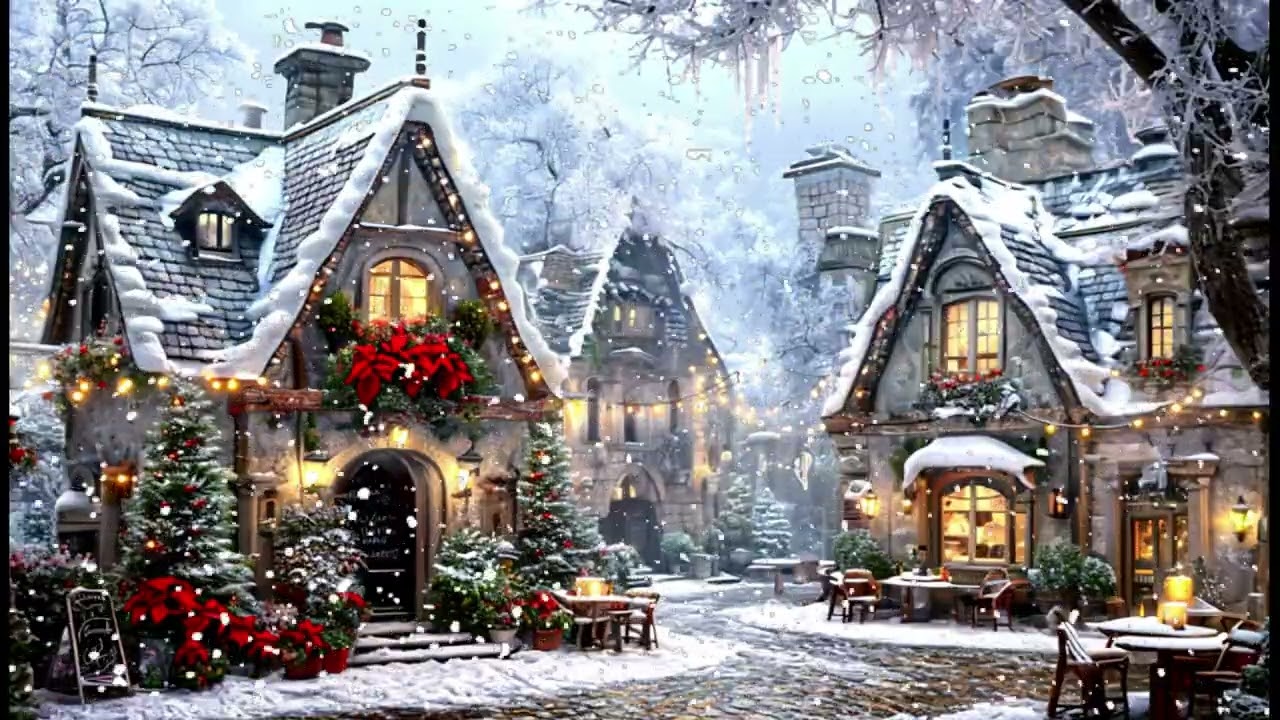 ❄️ The Wind’s Secret — A Winter Meditation Tale in a Cozy Christmas Village