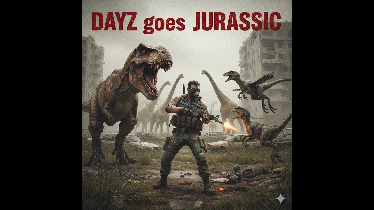 Fighting Dinos in DayZ