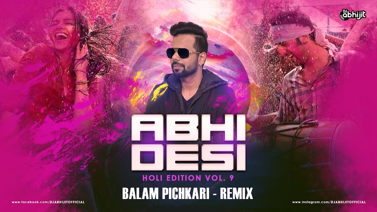 Balam Pichkari(Remix) | Dj Abhijit |YJHD | Ranbir Kapoor, Deepika Padukone |Harsh Gfx