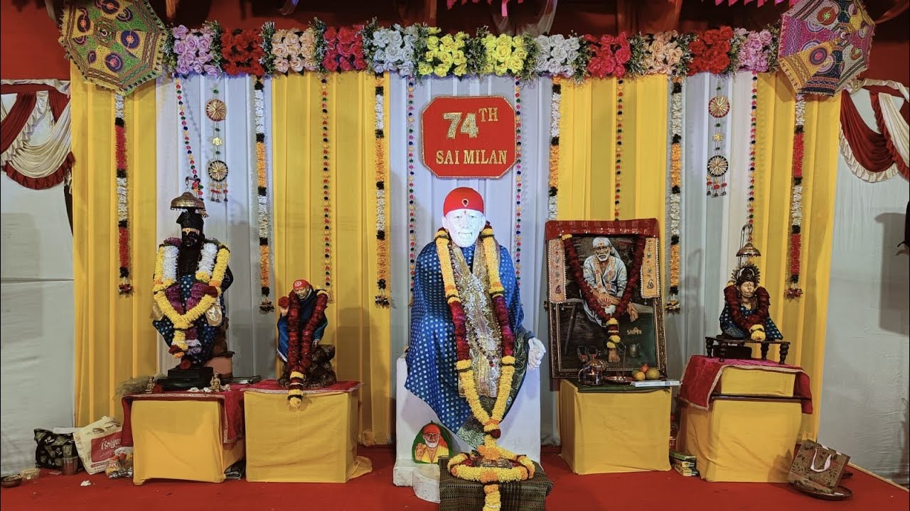74th Sai Milan - Mumbai - Dhoop Aarti & Palkhi Procession