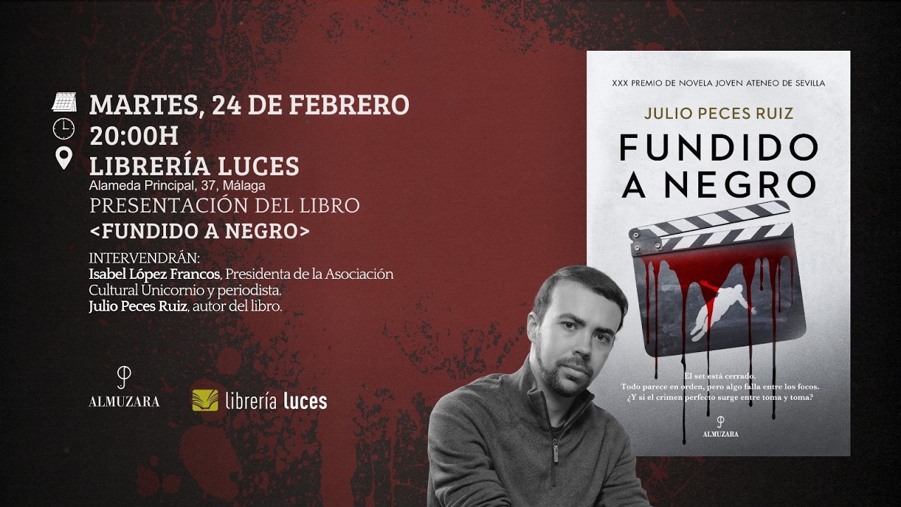 Presentación de «Fundido a negro», de Jesús Cañadas.