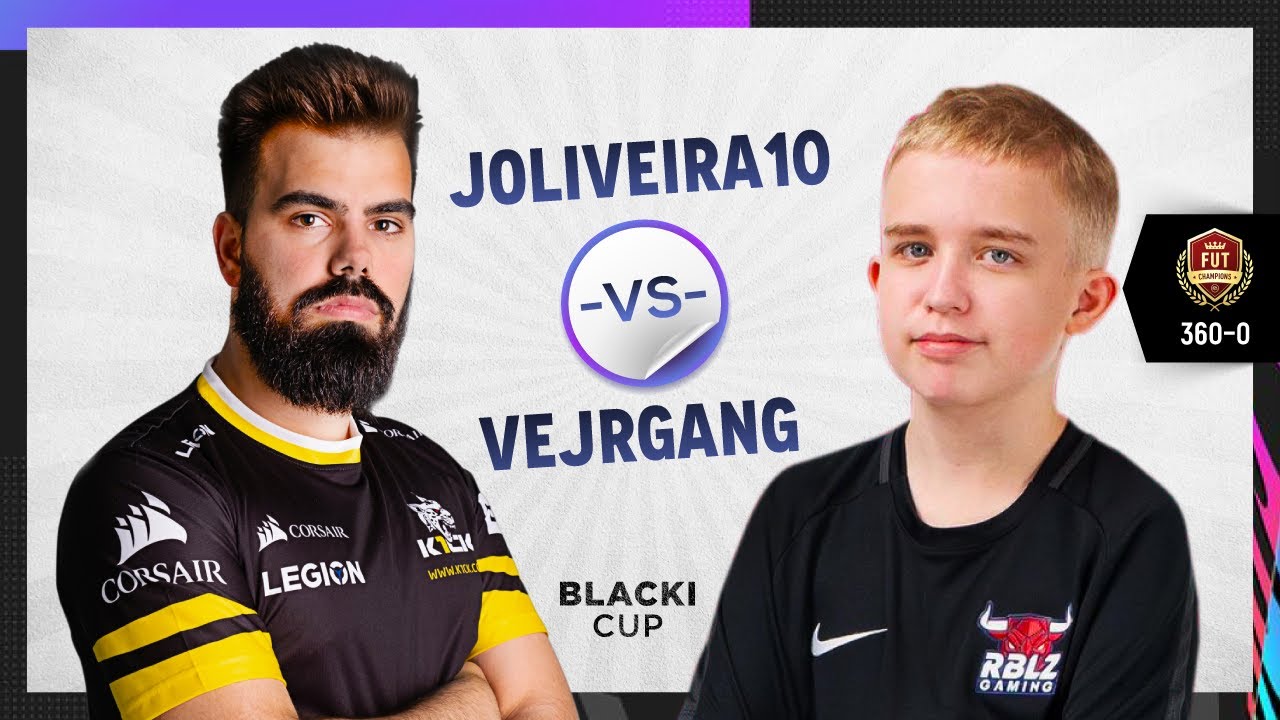 JOLIVEIRA10 VS ANDERS VEJRGANG| ENFRENTEI O MELHOR JOGADOR DO MUNDO NA BLACKI CUP! (360-0) NA WL.