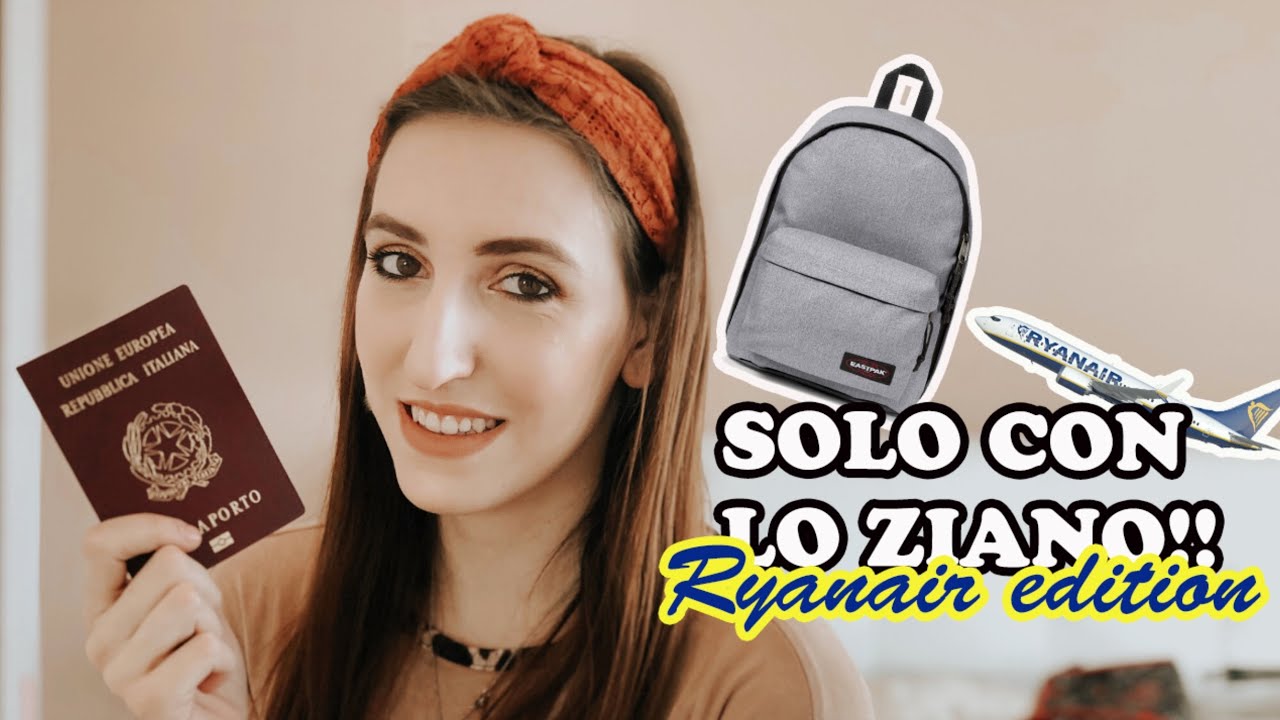 1 SETTIMANA A LONDRA CON SOLO LO ZAINO?! *Ryanair edition* | Giulia Pulcini