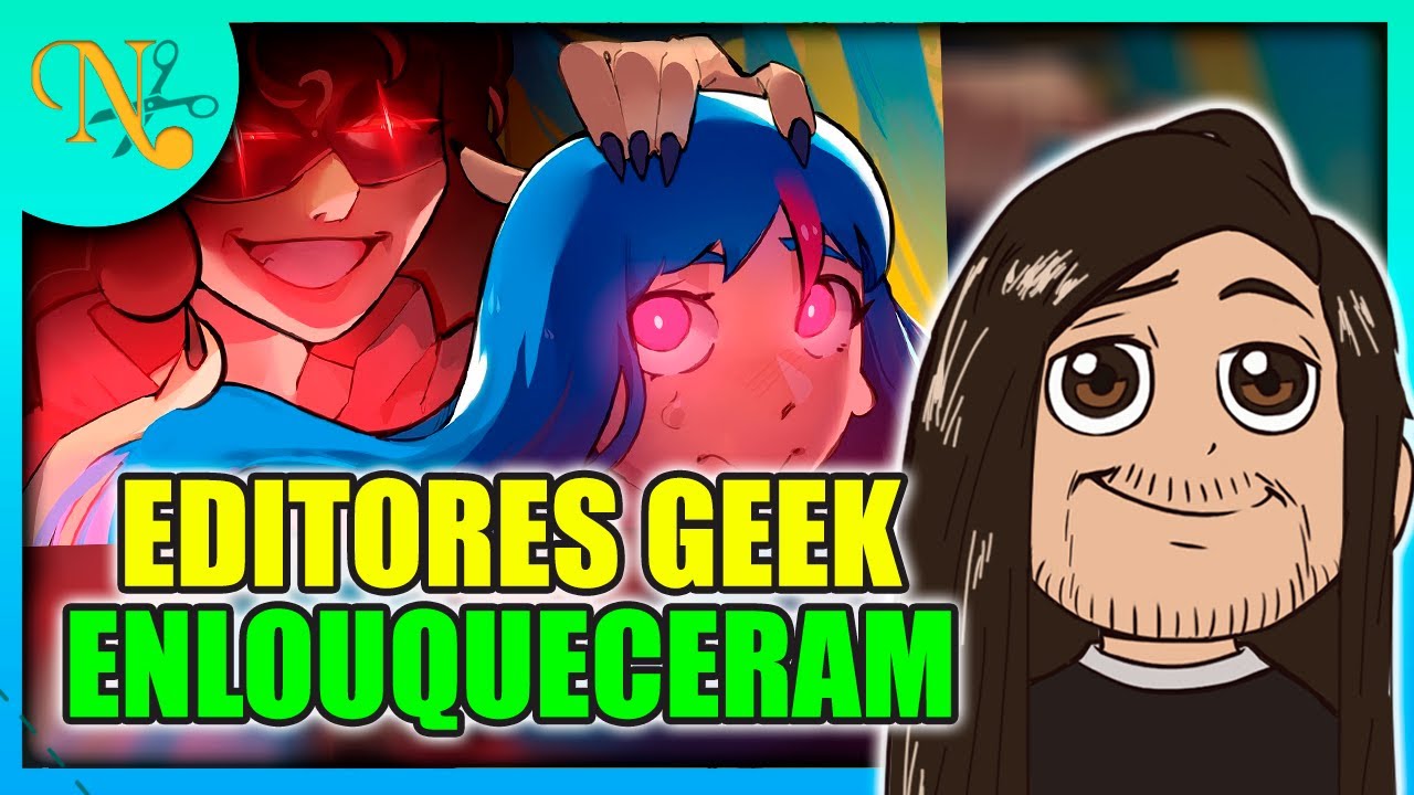 O LIMITE DA LOUCURA E GENIALIDADE DA CENA GEEK React EDITANDO enrolados da Mistery  @Thichaneditor