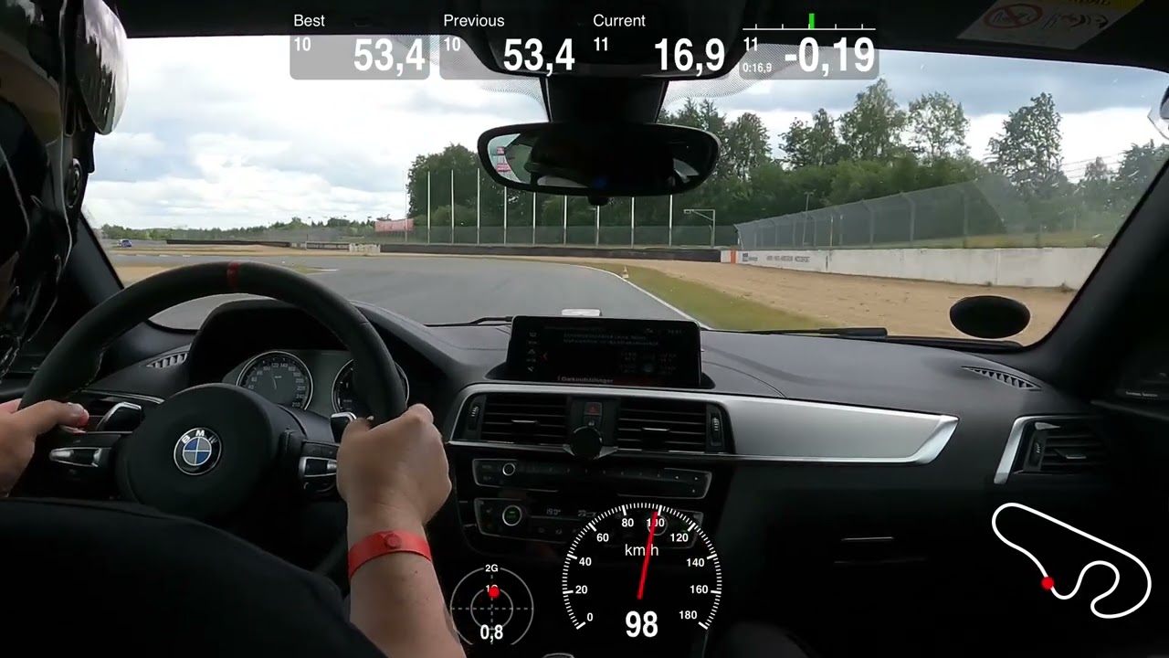 Jyllandsringen short 0723 BMW M140i trackday @MutzerM140i