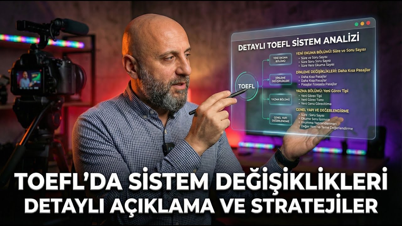 TOEFL Sınavındaki TÜM DEĞİŞİKLİKLER Bu Videoda!📢 TOEFL Yeni Sistem: Süreler, Görevler, Puanlama