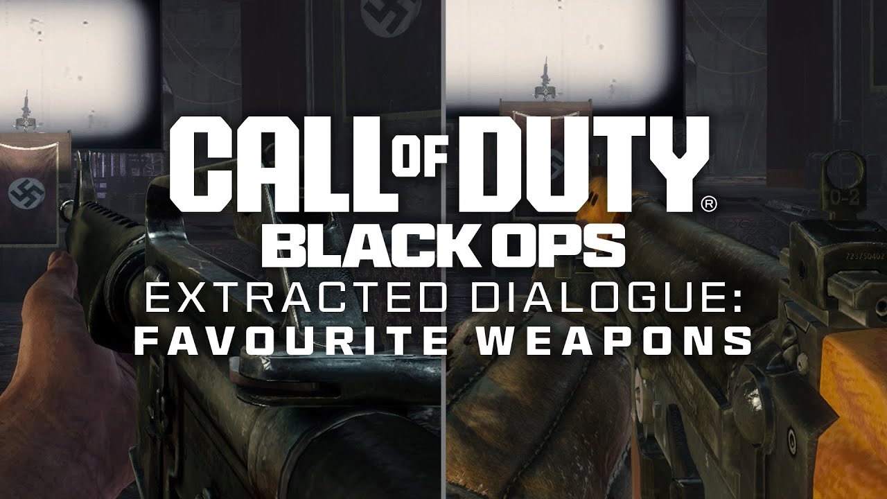 Black Ops Zombies - Favourite Weapon Quotes