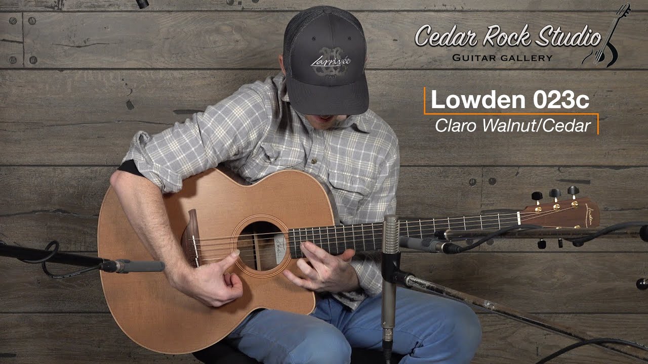2019 Lowden 023c (Claro Walnut/Cedar) played by Matt Thomas