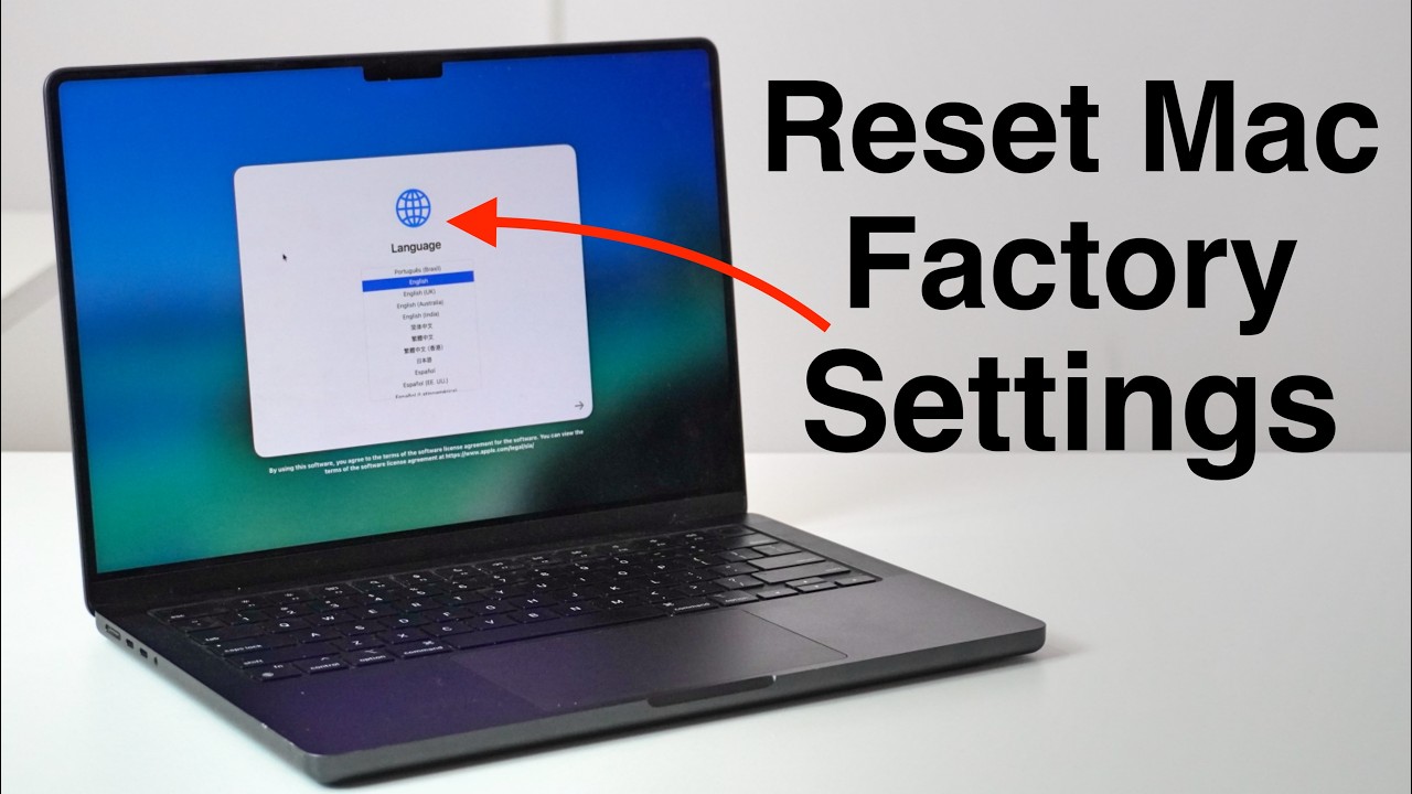 (2026) How to Reset your Mac to Factory Settings (Erase HD)
