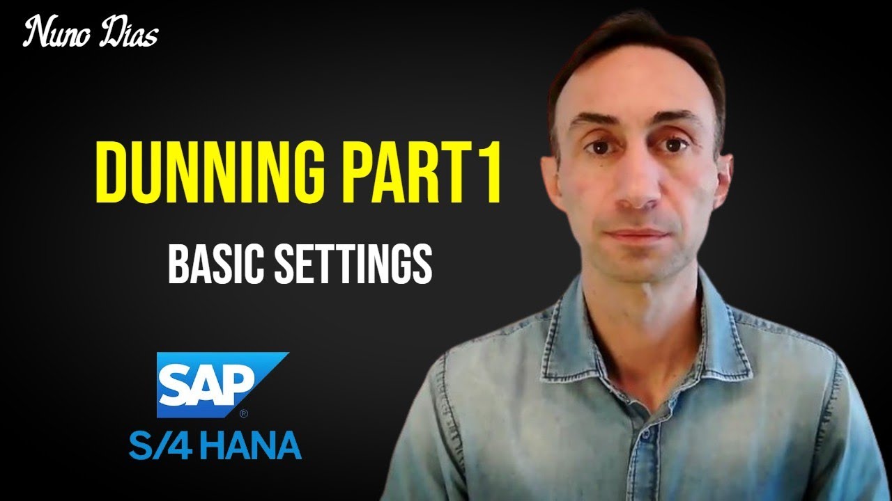How to define the basic settings for Dunning: S/4 HANA PART1