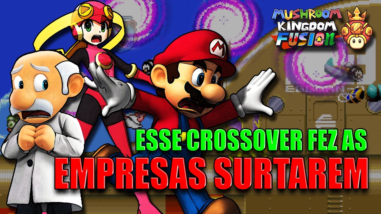 O GAME COM MAIOR POTENCIAL DE LEVAR PROCESSO: Mushroom Kingdom Fusion