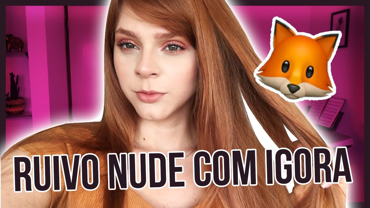 Ruivo Nude com Igora  | Dusted Rouge 9-674, 8-849 e Pastelfier