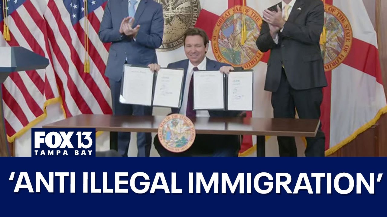 Ron DeSantis signs immigration bill after special session