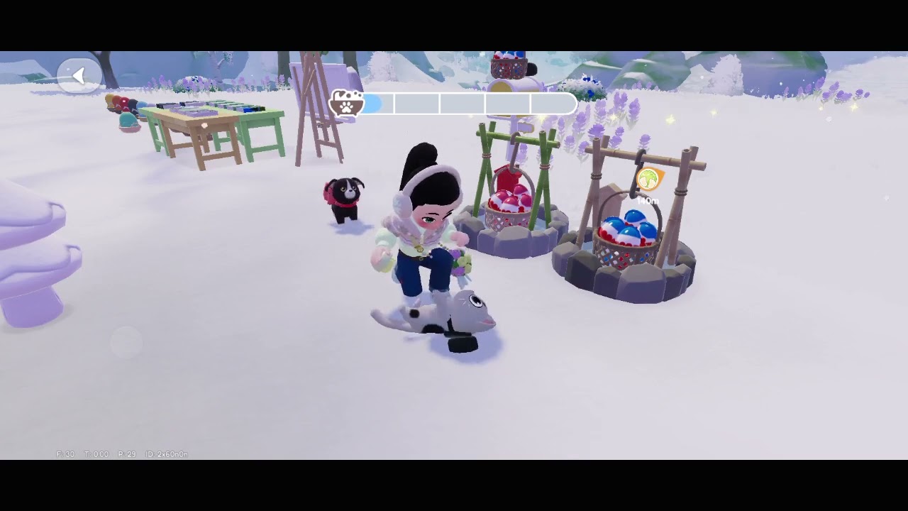 Giorno 33 su Heartopia Parte 2 ☀️ Gameplay muto ☃️❄️ Evento invernale 💚