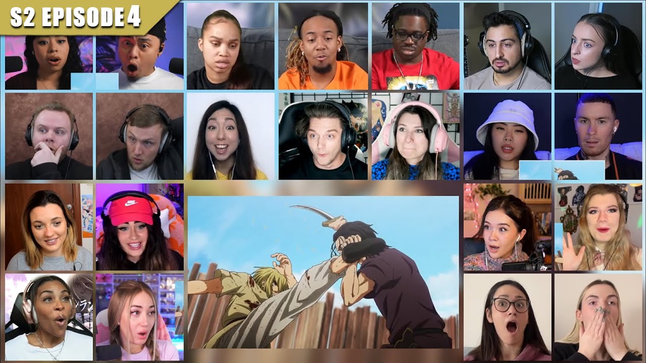 [Full Episode] Vinland Saga Season 2 Episode 4 Reaction Mashup | ヴィンランド・サガ