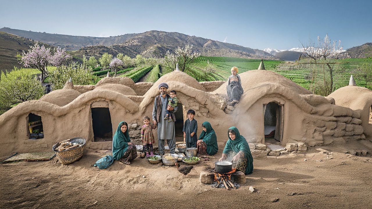 Surviving the Harshest Mountain Village: Family Cooks Like 500 Years Ago