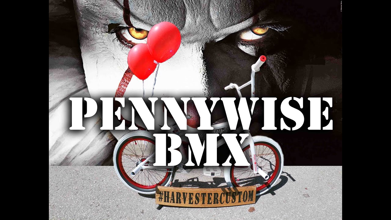 Pennywise The Clown (IT Chapter 2 2019) Custom BMX @ Harvester Bikes