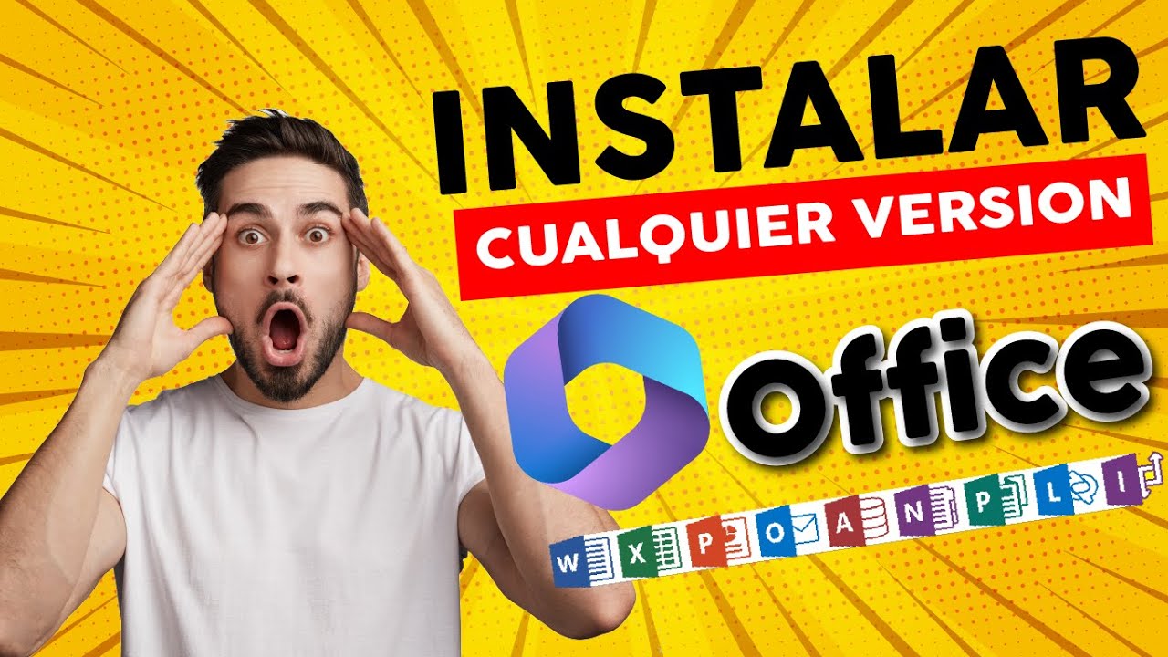 INSTALAR CUALQUIER VERSION DE OFFICE EN LA PC  2024 funcionando