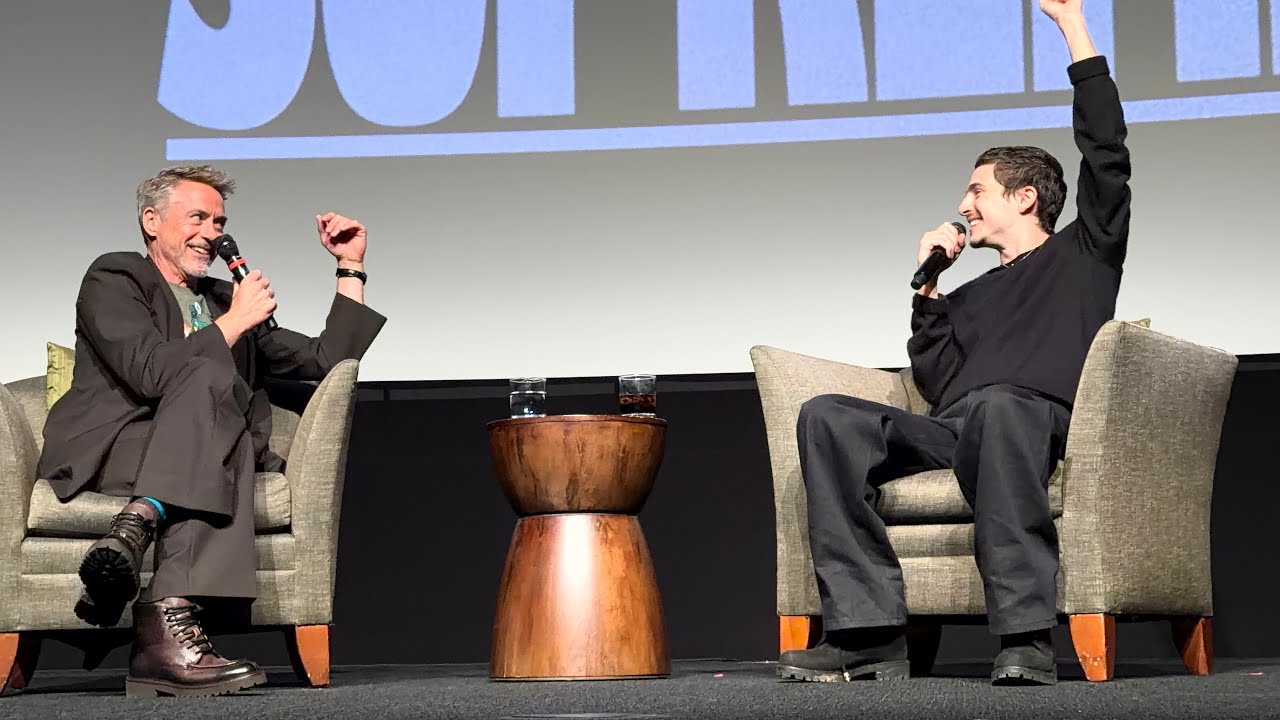Marty Supreme Q&A with Timothée Chalamet | Moderated by Robert Downey Jr. (Exclusive Interview)