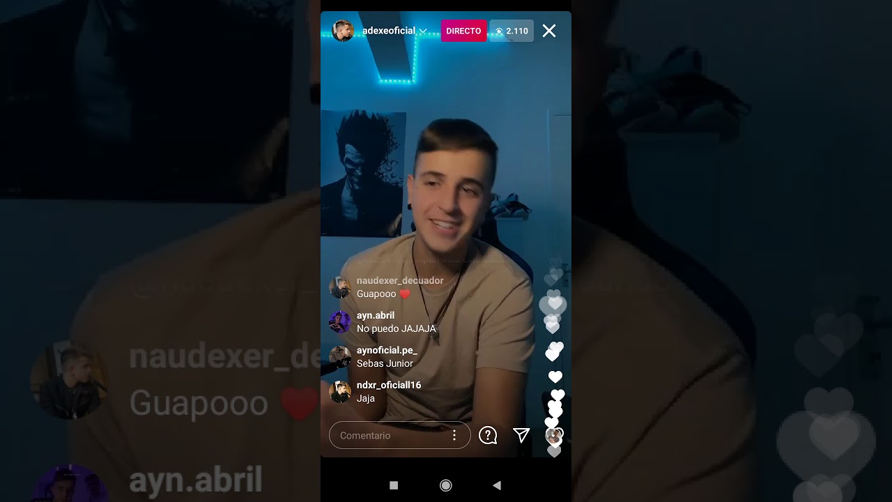 dericto de adexe en Instagram parte 2(8/1/21)