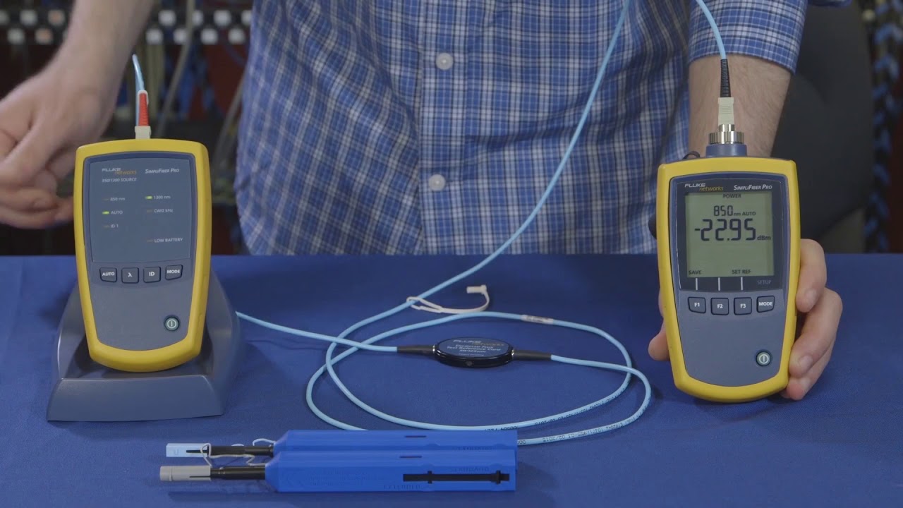 SimpliFiber Pro Optical Power Meter and Fiber Test Kits