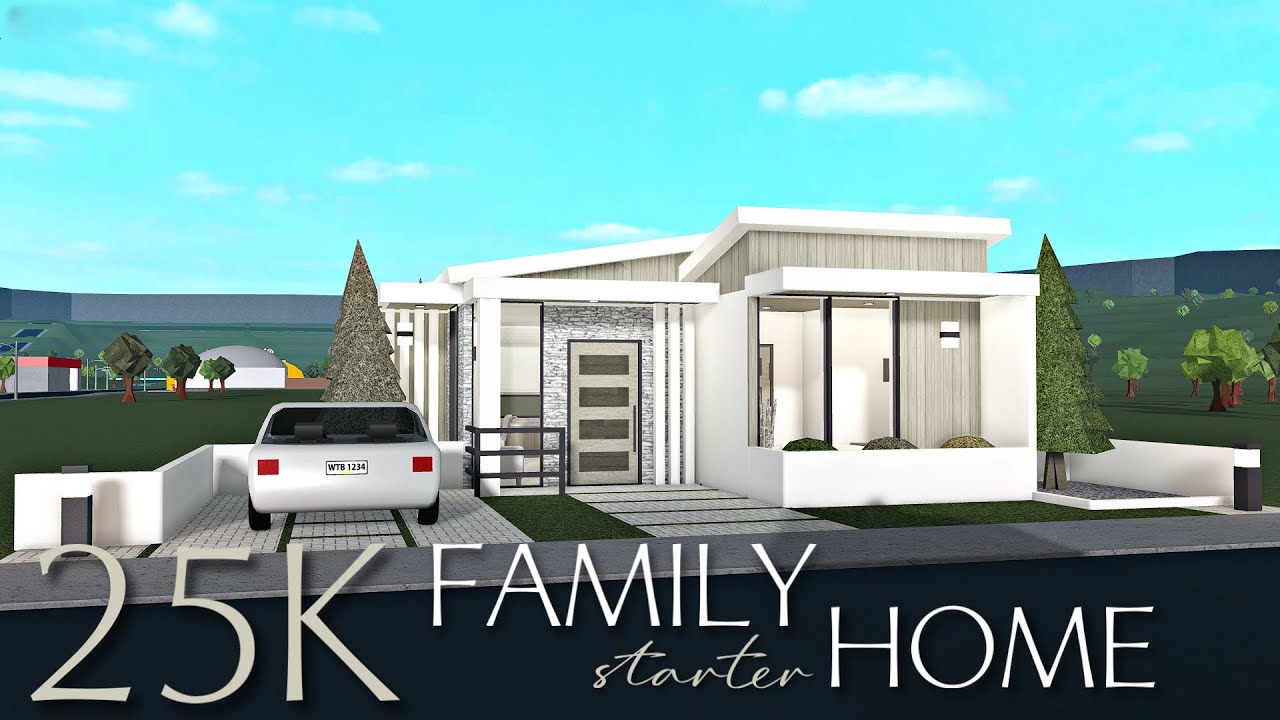 BLOXBURG: 25K FAMILY STARTER HOME | NO-GAMEPASS