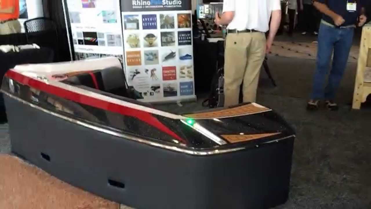 NAUTIQUE at the RhinoFabStudio booth at IBEX, the Marine show