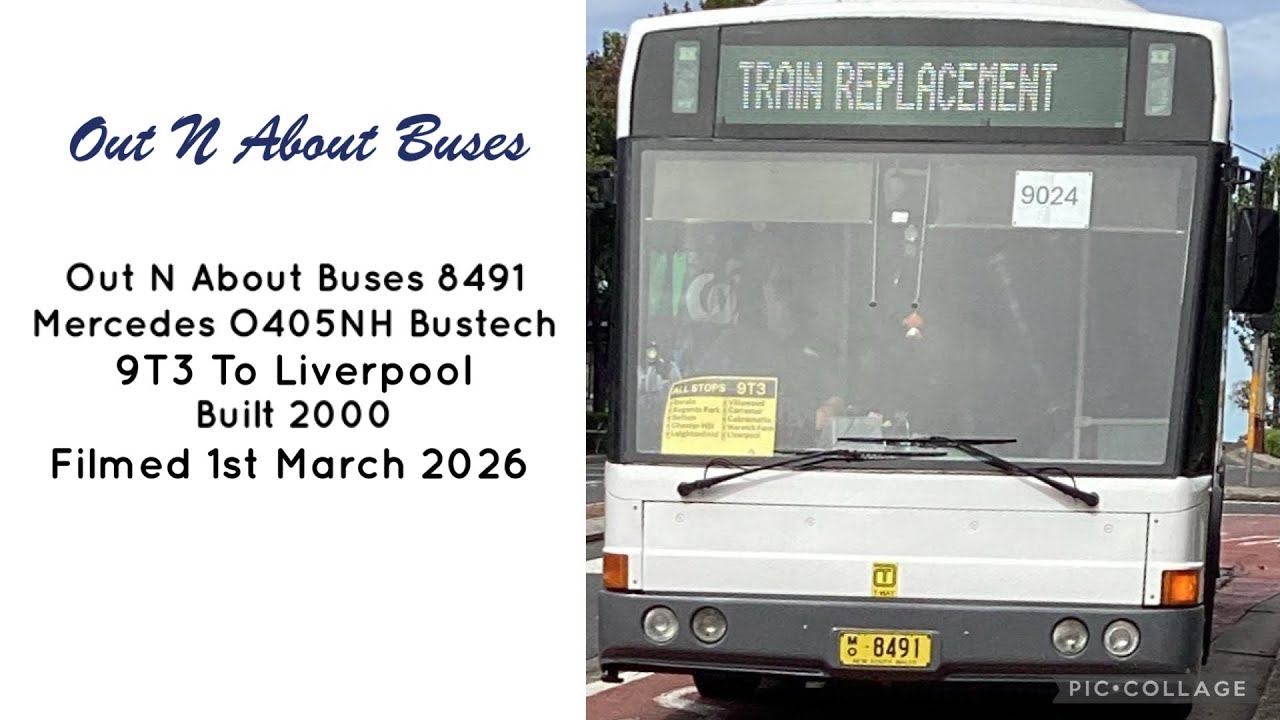 Out N About Buses (8491) Mercedes O405NH Bustech 9T3 To Liverpool 