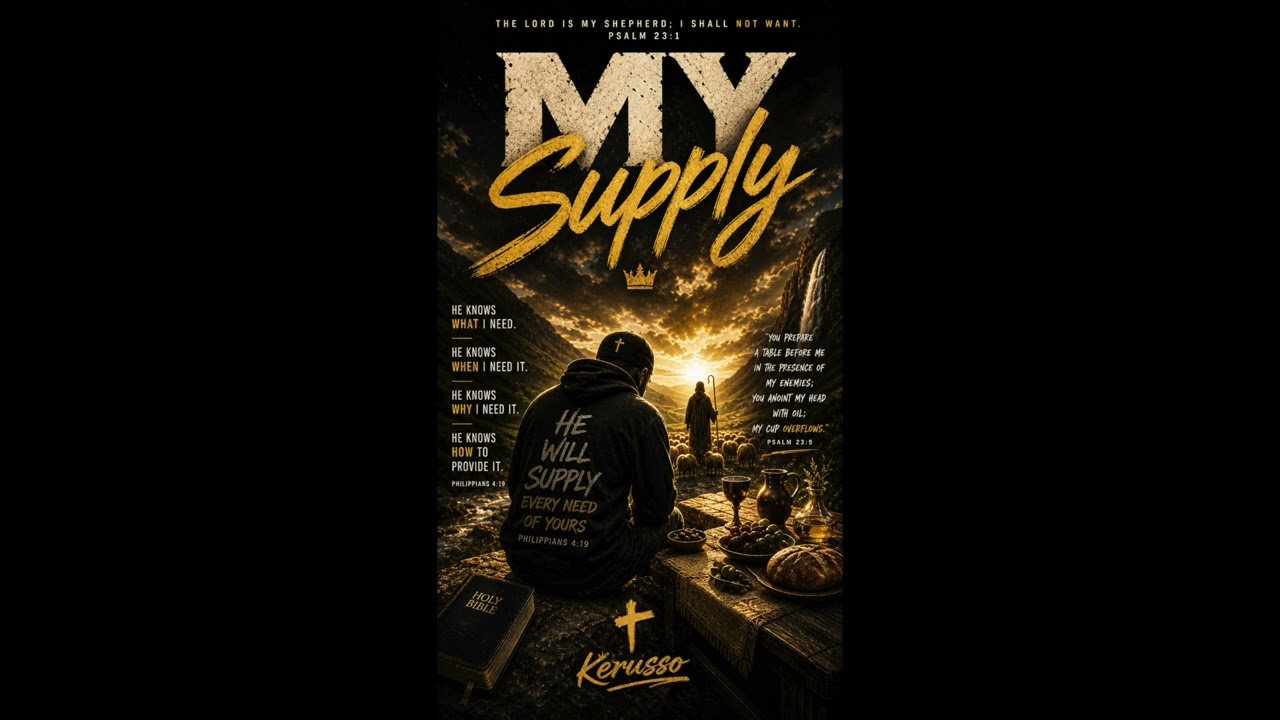 MY SUPPLY &mdash; Faith Music for the Man Who Found Out God Is Enough | KERUSSO