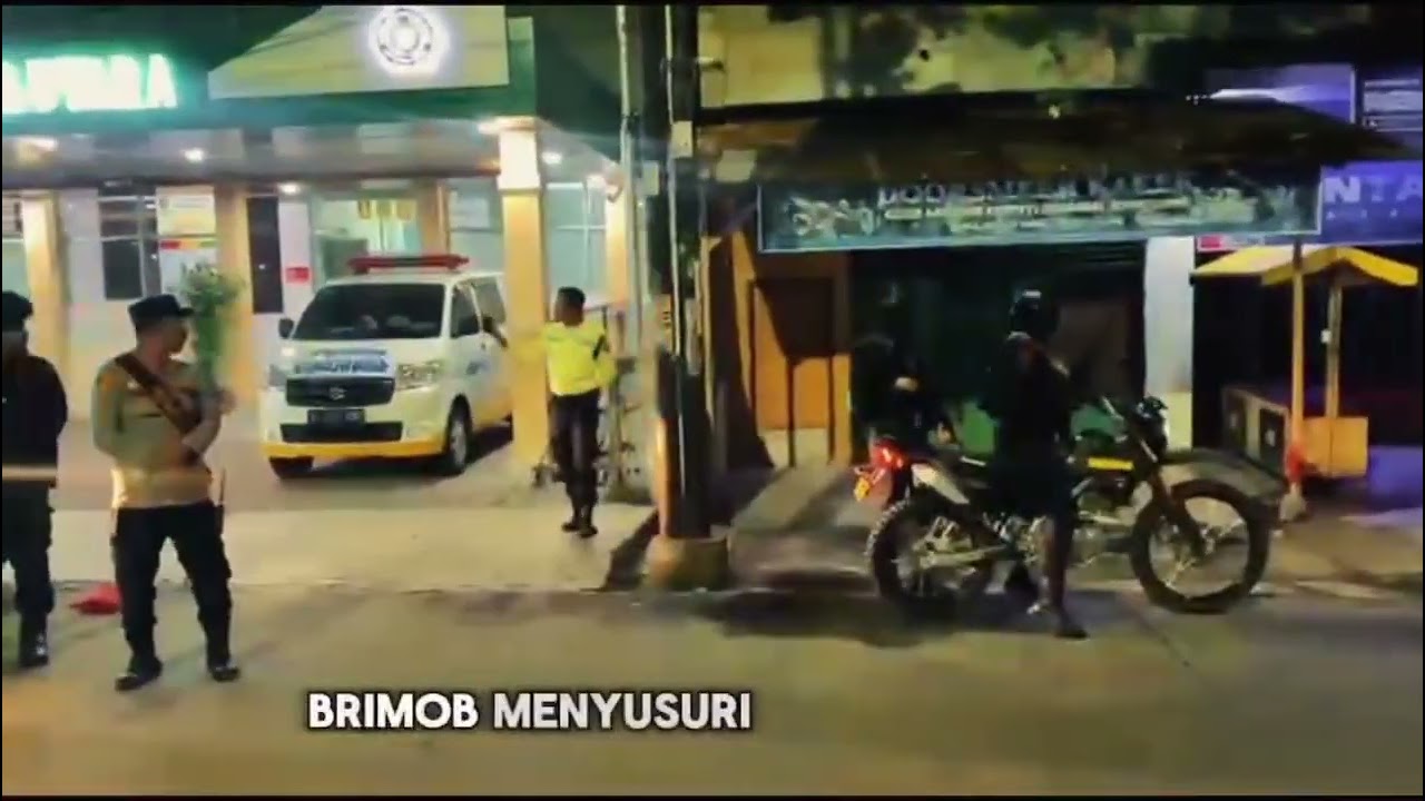 Malam Kota Medan Dijaga Ketat, Brimob Sumut Gelar Patroli KRYD Antisipasi Begal dan Tawuran