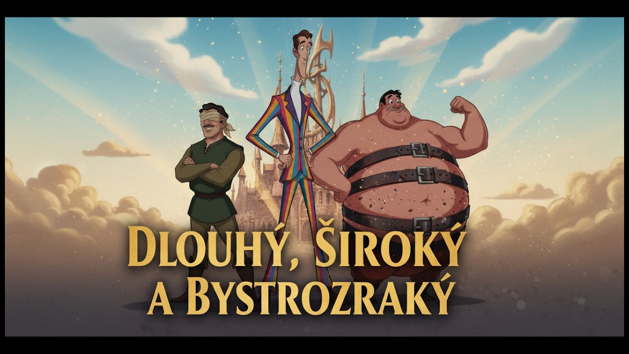 🦸‍♂️ Dlouhý, Široký a Bystrozraký: Celá audio pohádka (Disney Styl ) ✨