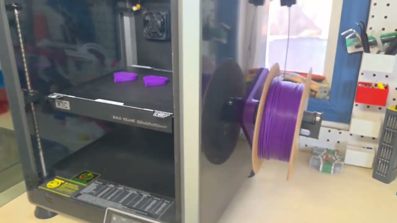 How to add and replace filament on a creality K1 series printer