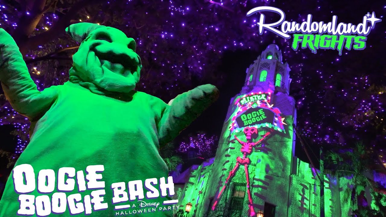 Oogie Boogie Bash! Disney's NEW Halloween Party at DCA!