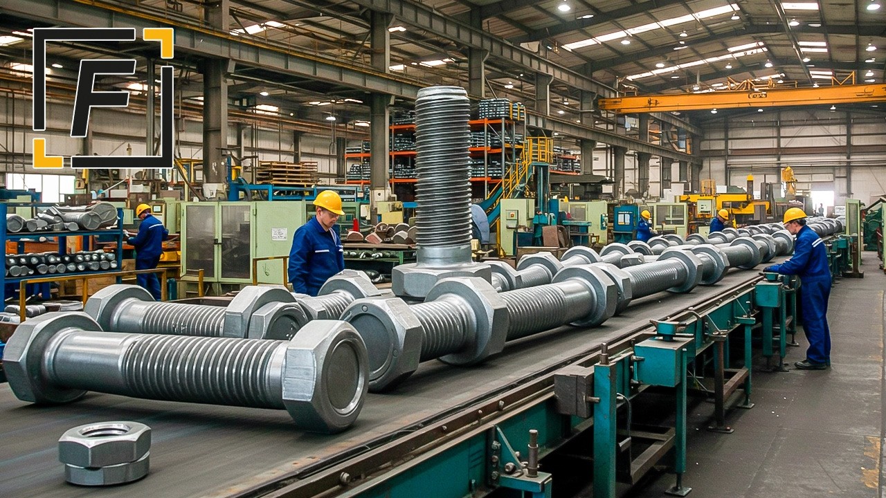 25 Milliarden Schrauben! 🛠️ Wie Schrauben die Welt Zusammenhalten! 🌍 Geheimnisse der Herstellung 🔧