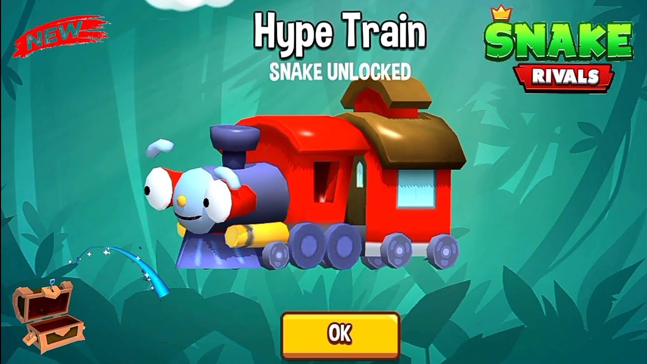 Snake Rivals - New Hype Train Snake Unlocked!