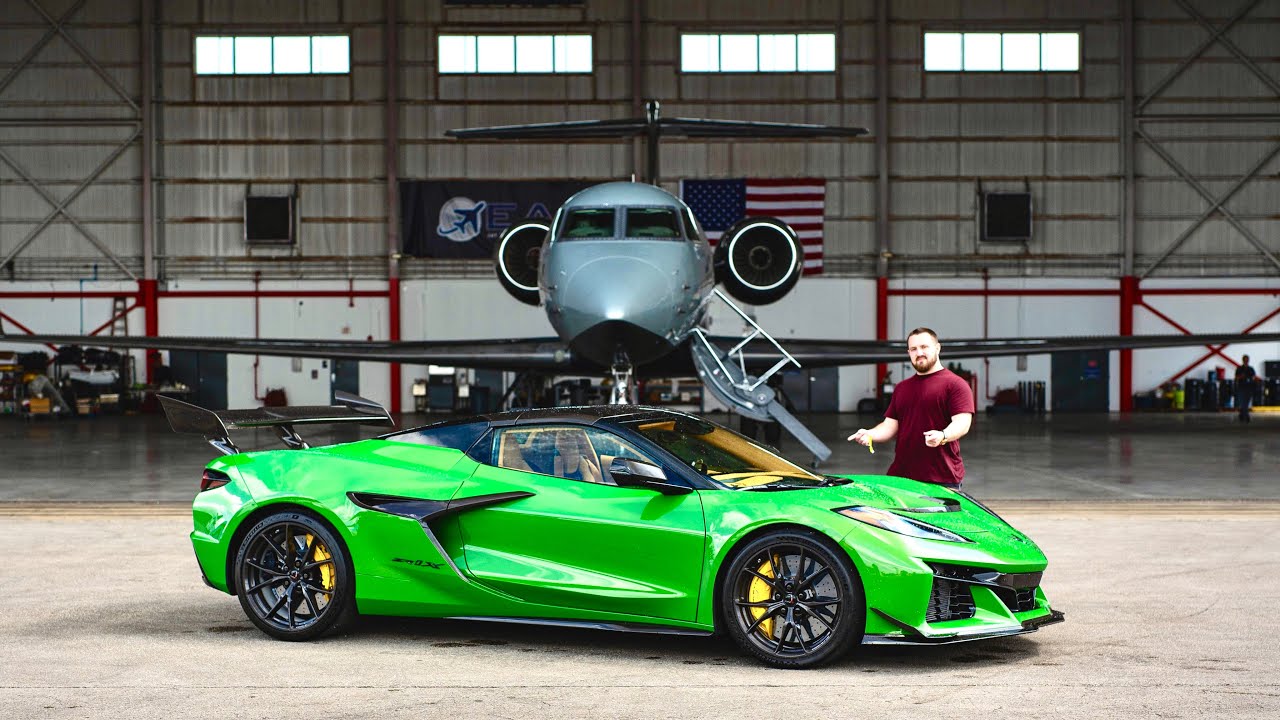 Corvette ZR1X мощностью 1250 л.с., разгон до 100 км/ч за 1,68 секунды — это безумие!