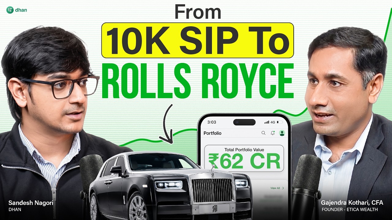 He Won't Buy a Rolls-Royce Until He Builds a ₹100 Crore Portfolio | Gajendra Kothari