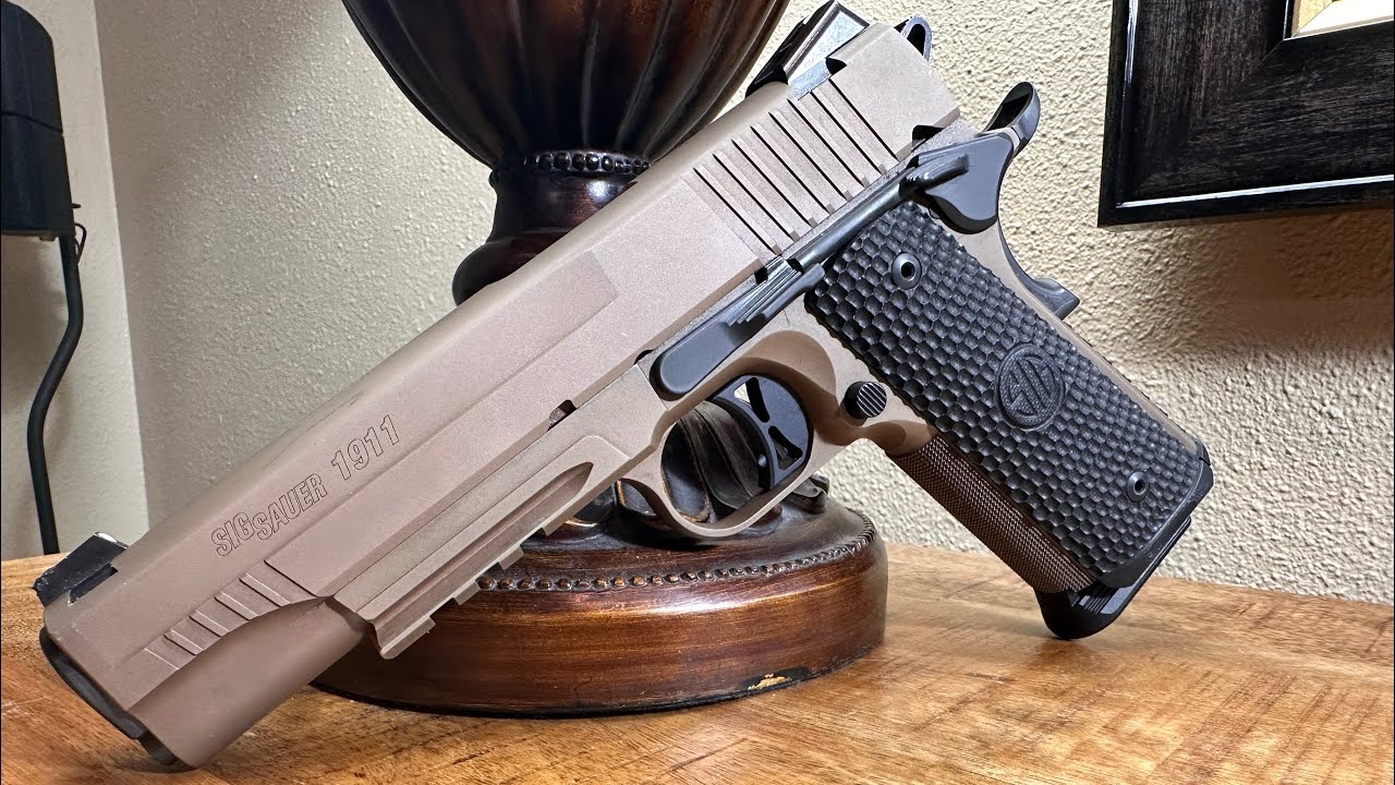 Пистолет Sig Sauer 1911 Emperor Scorpion — хороши ли пистолеты Sig 1911?