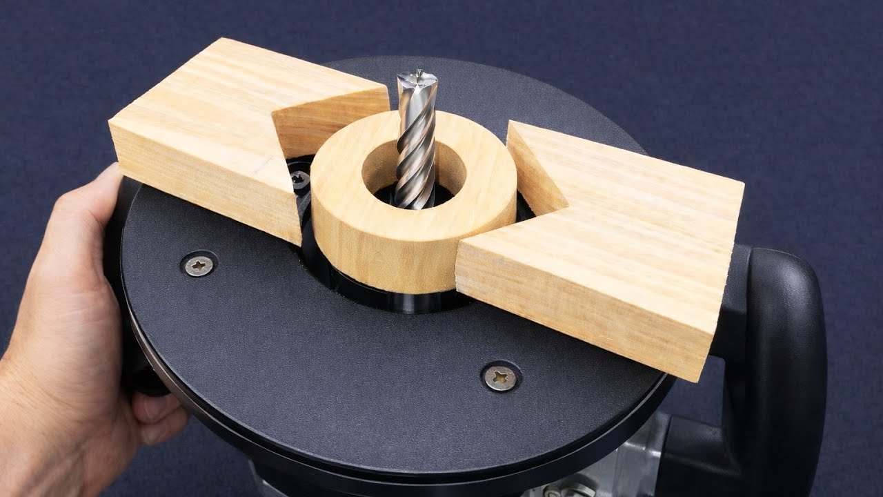New Invention | Circular Jig for Handheld Router | Round Curved Wood 99% Woodworkers Don’t Know