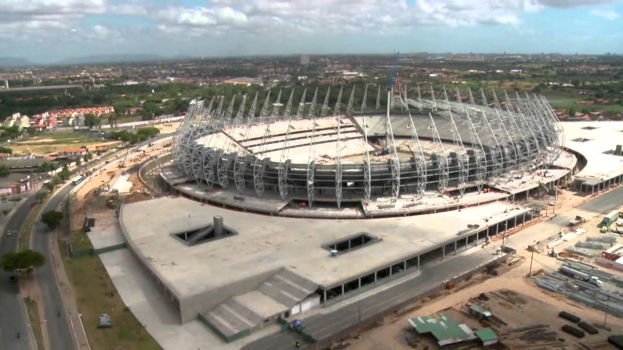 Evolução das Obras da Arena Castelão - Novembro/2012