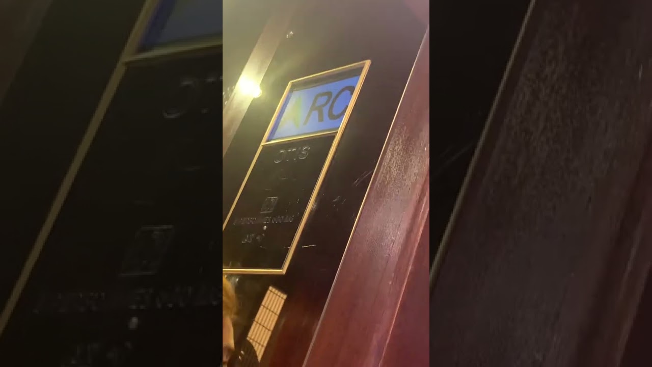 OTIS Traction Elevator at Hotel Carlton   Lyon France