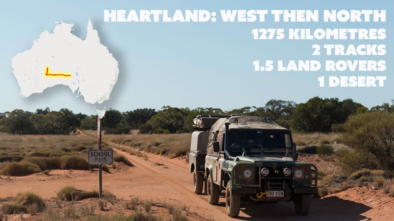 HEARTLAND: West then North ~ Slow TV overland across the Great Victoria Desert.